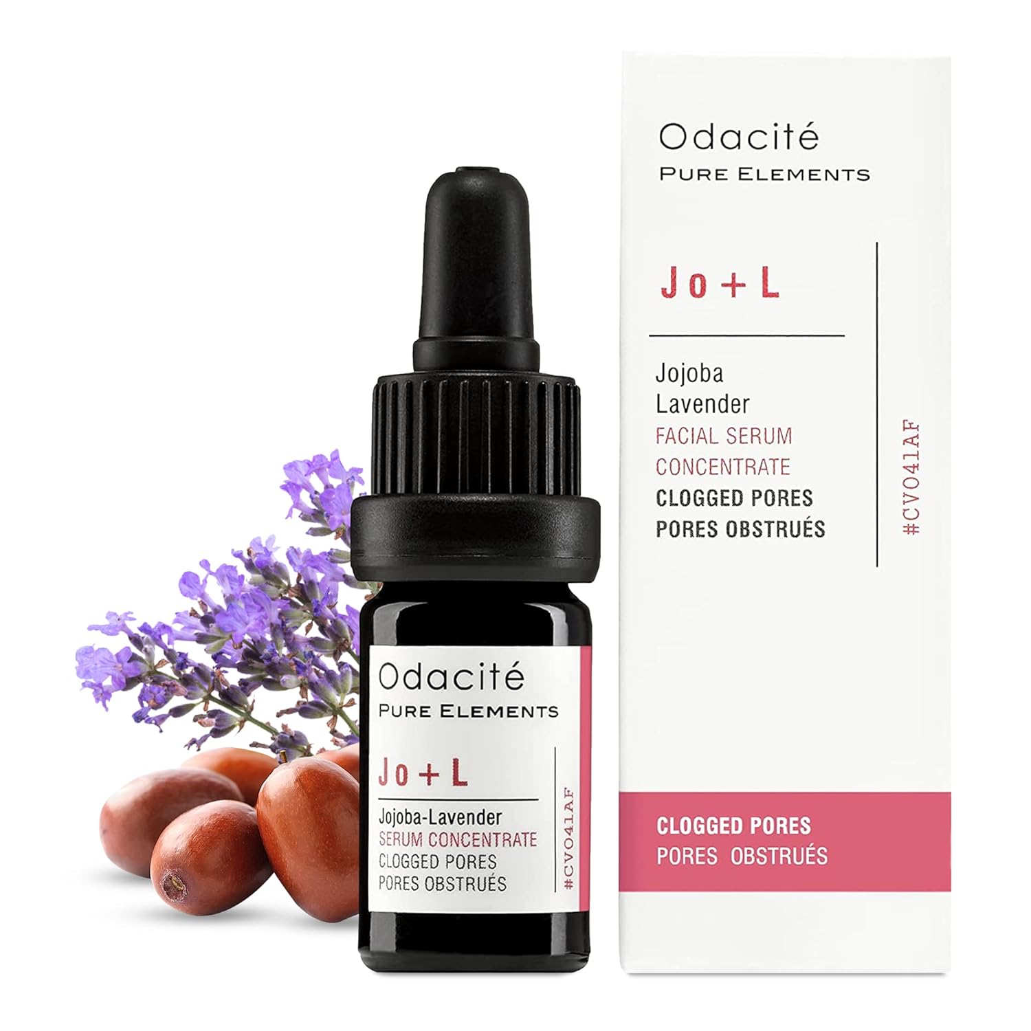 Odacité Acne Serum Concentrate For Face, Pore Cleanser Facial Oil For Skincare With Jojoba + Lavender - Clogged Pores Facial Serum Concentrate, Blackhead Remover Serum, 0.17 Fl. Oz