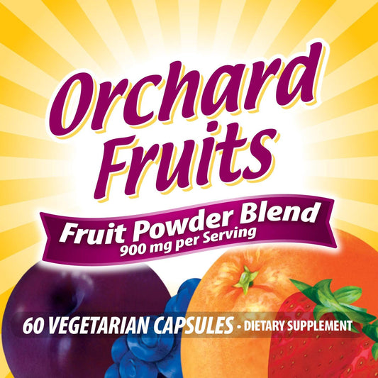 Nature's Way Orchard Fruits 12 Fruit Blend (900 mg per serving), 60 Vcaps
