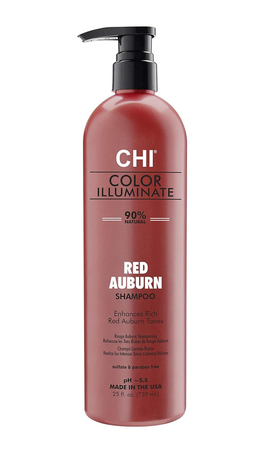 CHI Color Illuminate Shampoo Red Auburn 25oz, Red Auburn, 25 fluid_ounces : Beauty & Personal Care