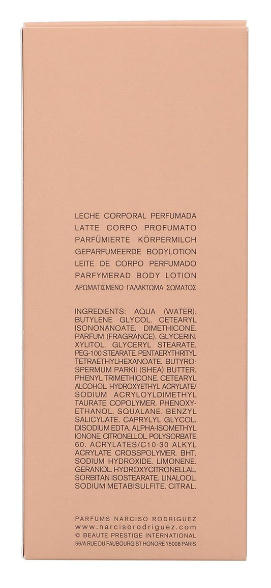 Narciso Rodriguez Scented Body Lotion, 6.7 Ounce