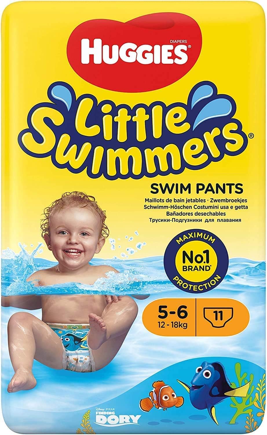 Huggies Finding Dory Little Swimmers Disposable Swim Diapers (Packs Of 1)