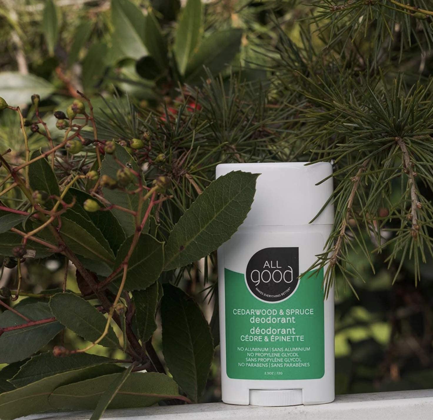 All Good Aluminum Free Deodorant Stick - Natural Deodorant W/Shea Butter & Aloe Vera, Bio-Active Formula, Vegan, Underarm Odor Protection For Men & Women (Rose Geranium & Jasmine) : Beauty & Personal Care