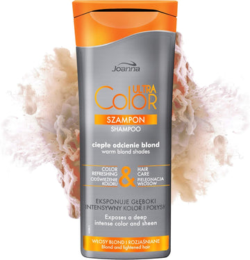 Joanna Ultra Color - Shampoo For Brown Shades - Strengthening & Revitalising Hair Shampoo - Colour Refreshing & Hair Care - Deepens Colour Intensity - Nourishes And Moisturises Hair - 200 Ml