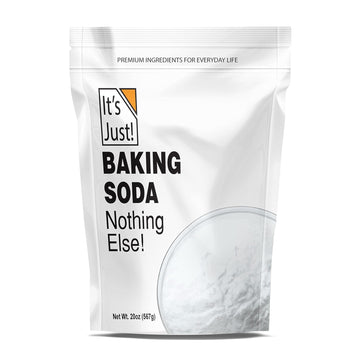 It'S Just - Baking Soda, 100% Pure Sodium Bicarbonate, Food Grade, Non-Gmo, Made In Usa, Cooking, Baking, Aluminum Free (1.25 Pound)