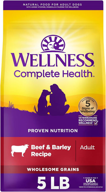 Wellness Complete Health Adult Beef & Barley Recipe 5 lbs