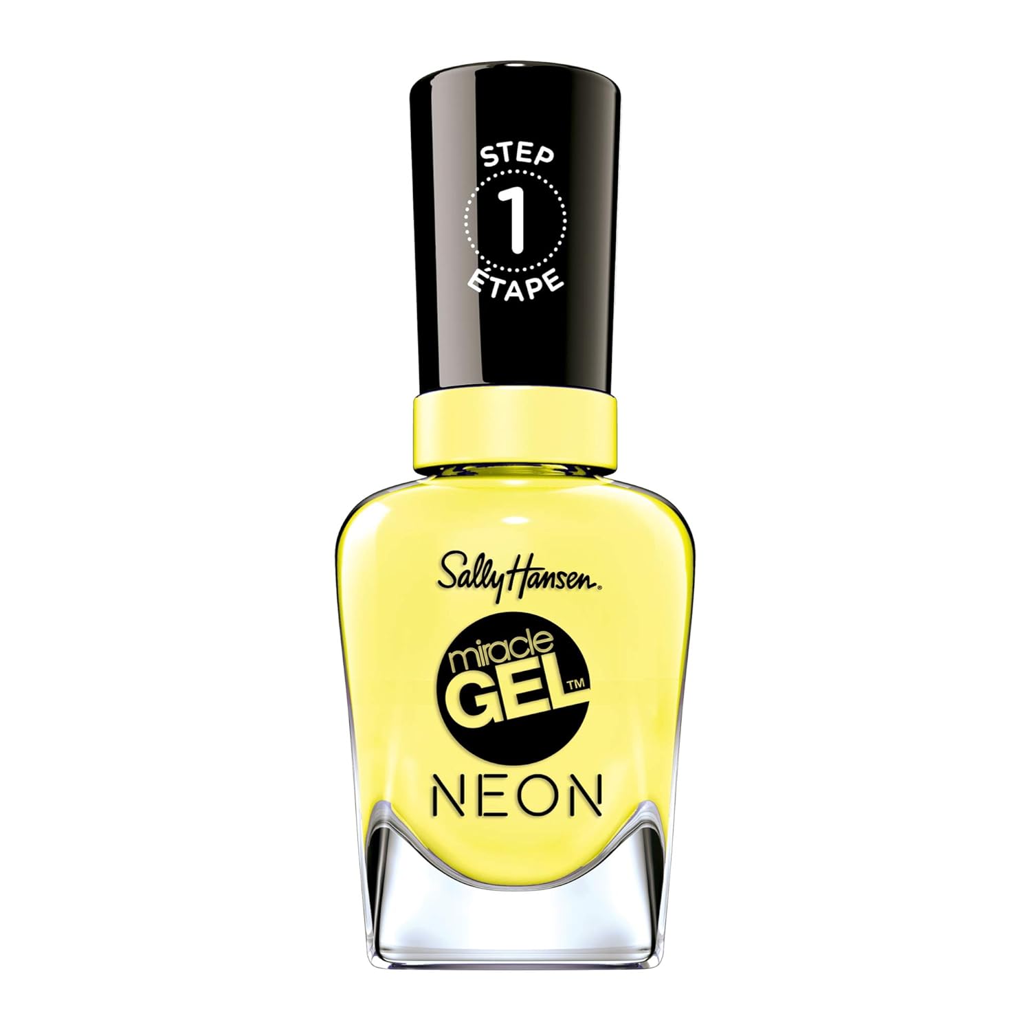 Sally Hansen Miracle Gel™, Lemonchillo, Long Lasting, Gel-Like Formula, No Uv Lamp Needed, Yellow Nail Polish