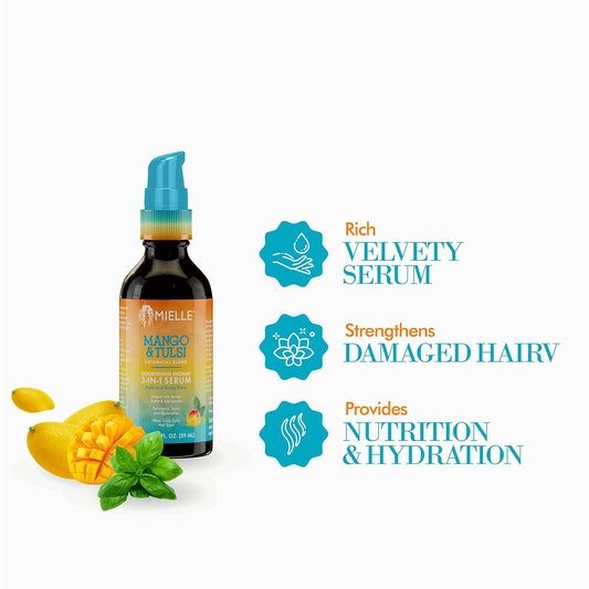 Mielle Organics Mango & Tulsi Nourishing Instant 3-In-1 Serum