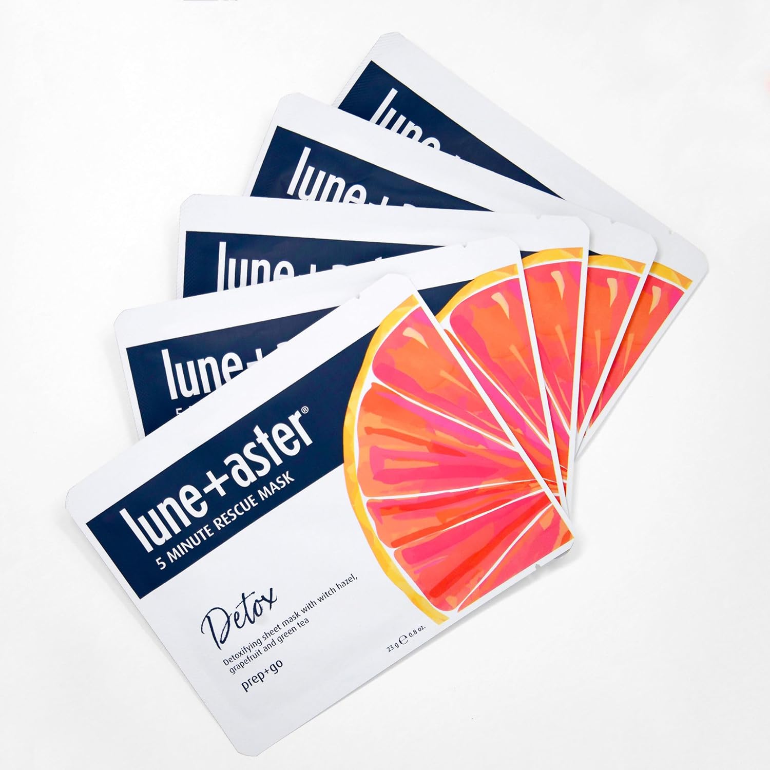 Lune+Aster 5 Minute Rescue Mask Assortment Trio | 3 Sheet Mask Set - Hydrate, Firm, And Nourish : Beauty & Personal Care