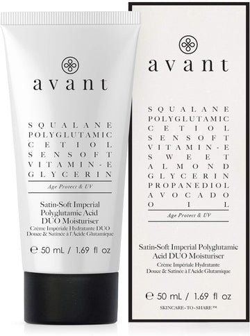 Avant | Satin-Soft Imperial Polyglutamic Acid Duo Moisturiser | 1X50Ml