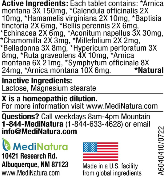 T-Relief Pet Pain Relief Arnica +12 Powerful Natural Medicines Help Ease Muscle Joint & Hip Pain Soreness Stiffness & Injuries Max Fast-Acting Soother For Dogs & Cats - 90 Tablets