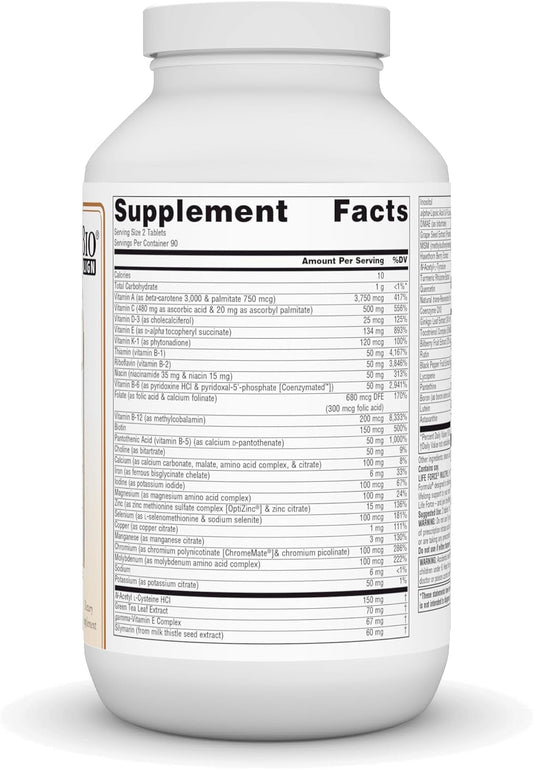 Source Naturals Life Force Multiple, Energy Activator* - 180 Tablets