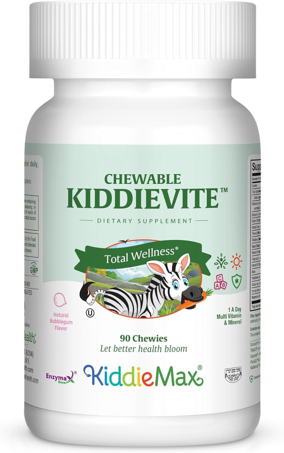 Maxi-Health Chewable Oraldophilus - Non Dairy - Probiotics, Tropical Flavor, 100 Chewies, Kosher