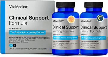 Vitamedica | Clinical Support Formula | Promotes Collagen & Wound Healing | Vitamin C, D, & A To Support Healthy Immune Function | Zinc + Selenium | Vitamin B | Multivitamin For Women & Men