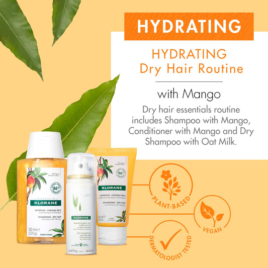 Klorane Hydrating Mango Dry Hair Routine Trial Kit