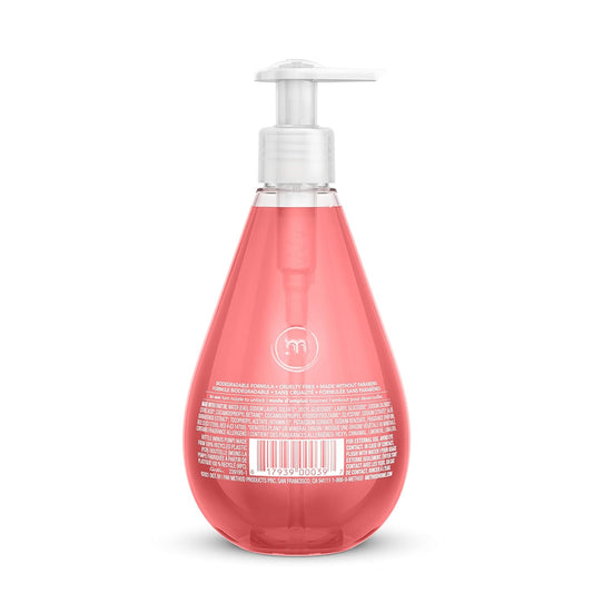 Method Gel Hand Soap, Pink Grapefruit, Biodegradable Formula, 12 Fl Oz (Pack Of 6)