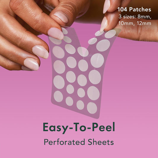 Rael Pimple Patches, Miracle Invisible Spot Cover - Hydrocolloid Acne Patch, Treatment For Breakouts, Absorbs Zits & Blemish, Korean Skin Care, 2 Sizes (72 Count)