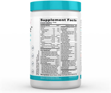 Greens First Menosolve Plus Probiotics Powder - Natural Relief For Menopause Symptoms - Non-Gmo/Dairy-Free/Soy-Free - With Red Clover Flower, Magnesium & Moringa Leaf (30 Servings)