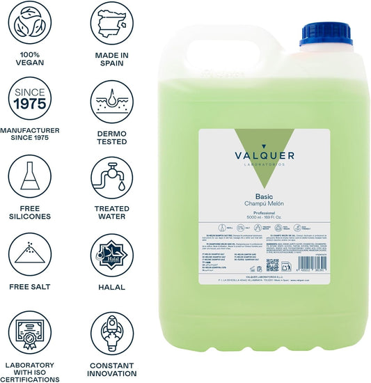 Válquer Salt Free Melon Shampoo - 5000 Ml