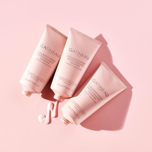 Gatineau - Collagene Expert Radiance Cleanser, Gentle Exfoliating Face Cleanser And Toner, Hydrating With Hyaluronic Acid (50Ml)