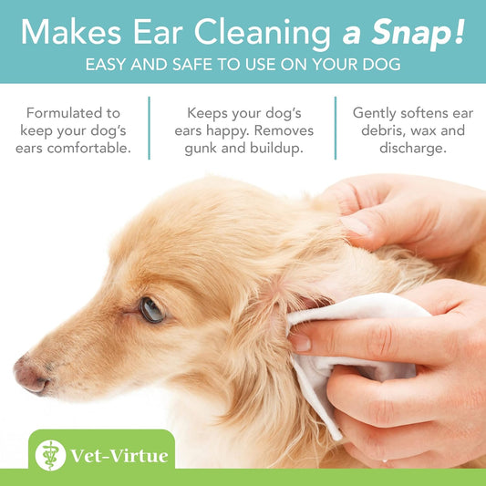 Fragrance Free Ear Wipes for Dogs