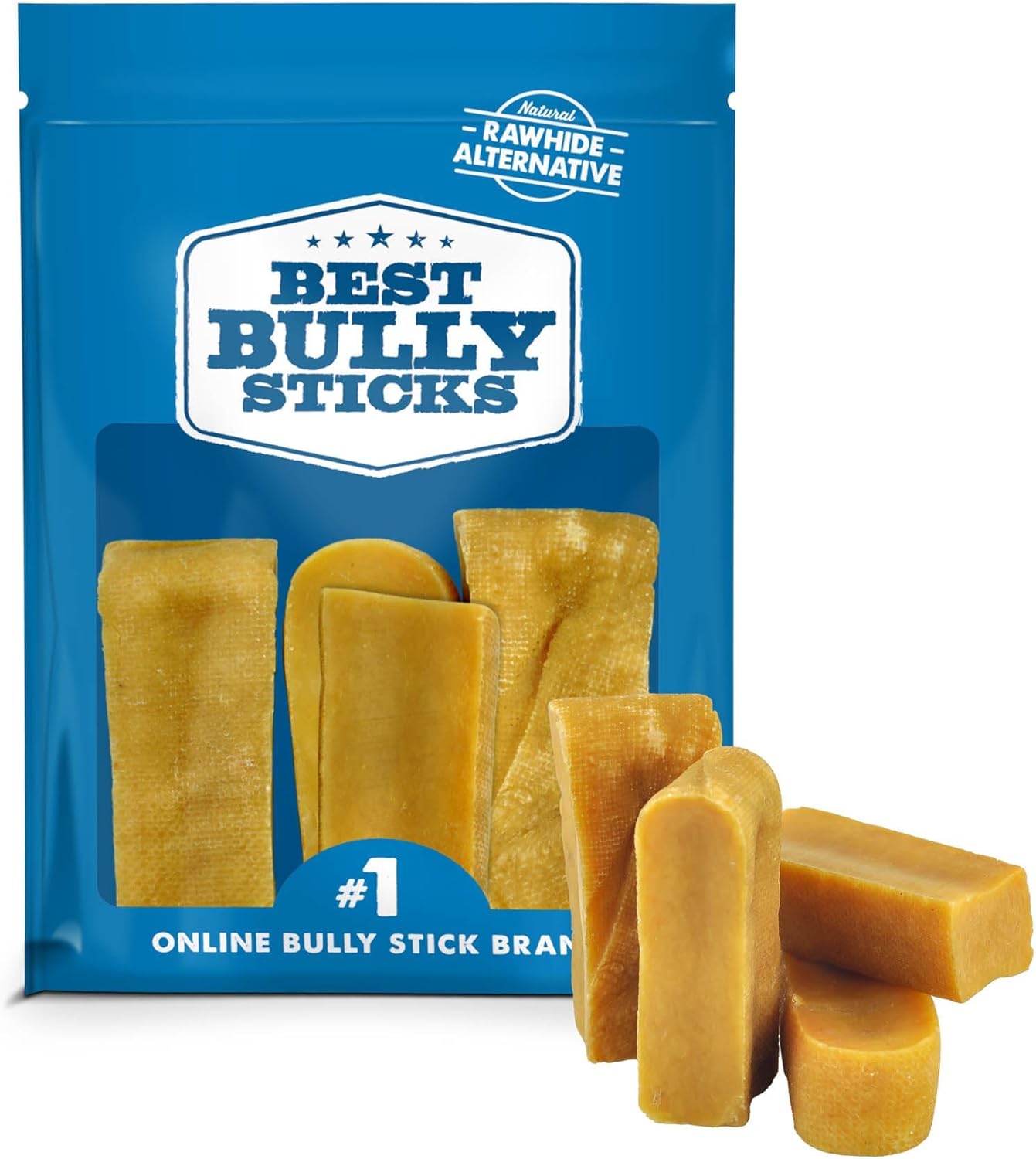 Best Bully Sticks Himalayan Yak Cheese For Dogs, Medium 4 Pack - Natural Yak Chews For Dogs - Lactose Free Odor Free - Long Lasting Dog Chews