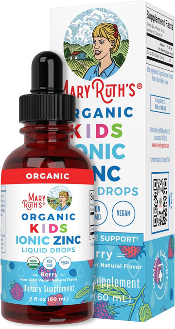 MaryRuth Organics, Ionic Liquid Zinc Supplements for Immune Support fo