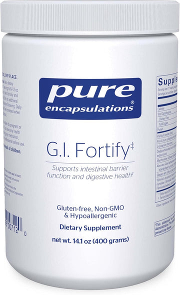 Pure Encapsulations G.I. Fortify | Supports The Function, Microflora Balance, Cellular Health, And Detoxification Of The G.I. Tract | 14.1 Ounces