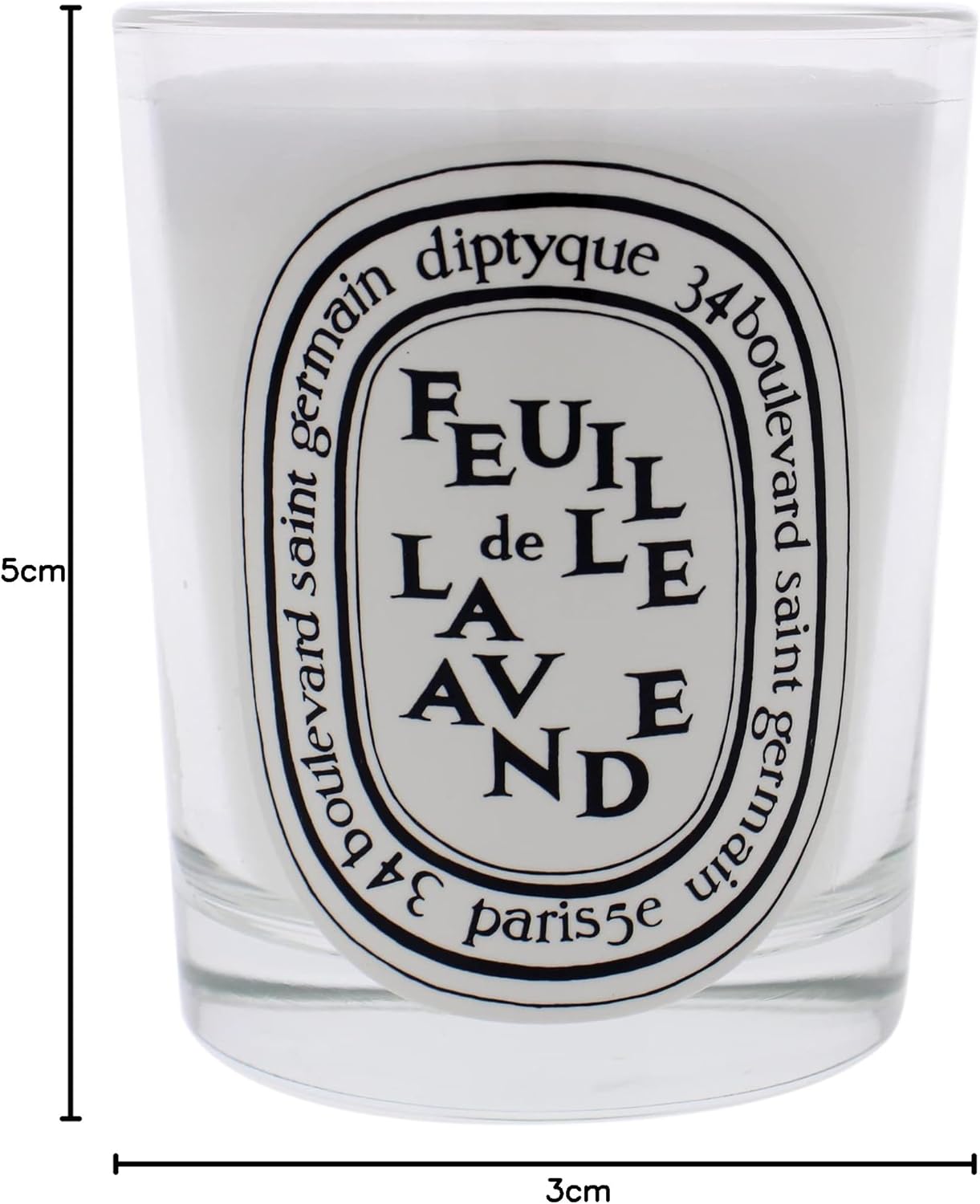 Diptyque Feuille De Lavande Scented Candle 190 G