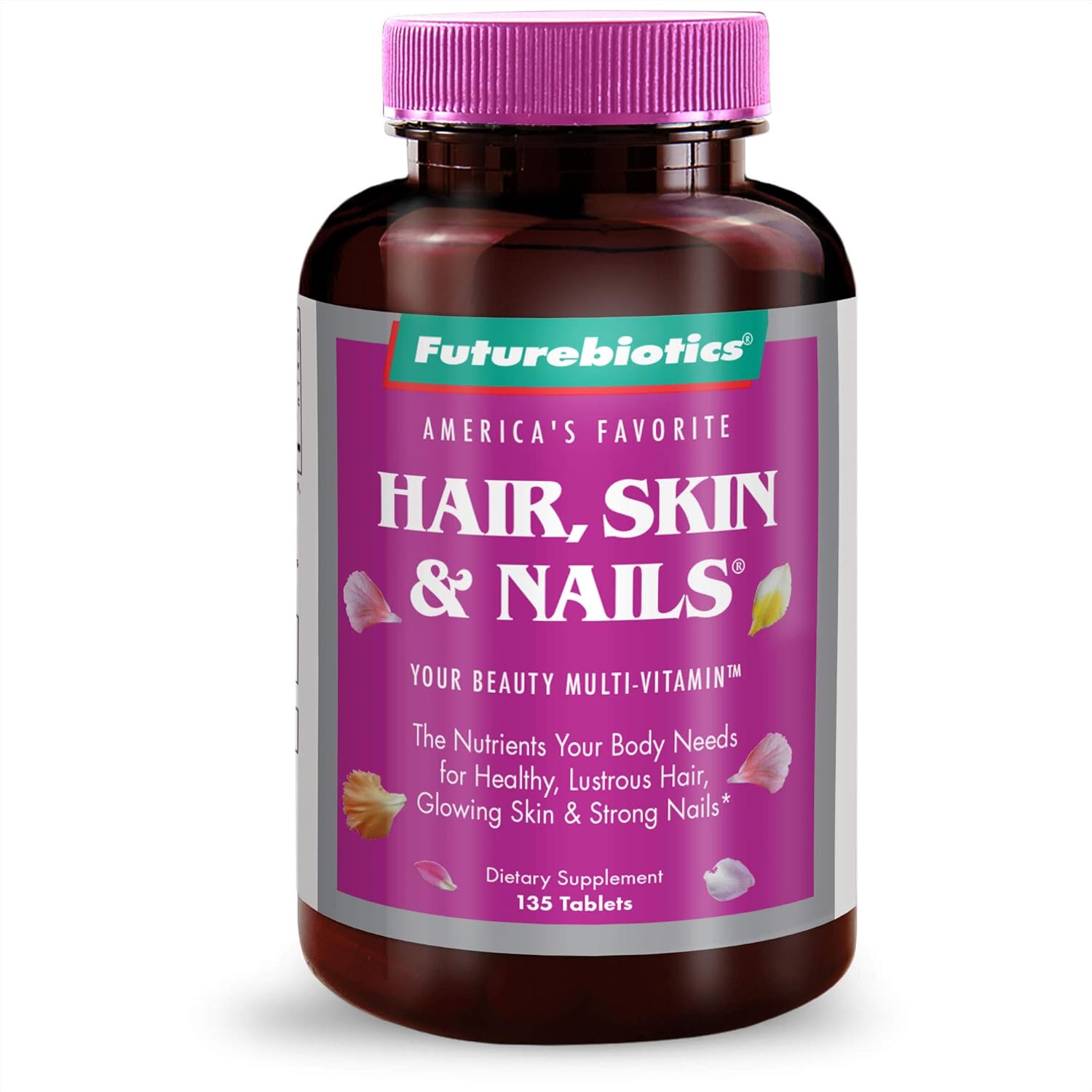 Futurebiotics Hair, Skin, & Nails Beauty Multivitamin, 135 Tablets