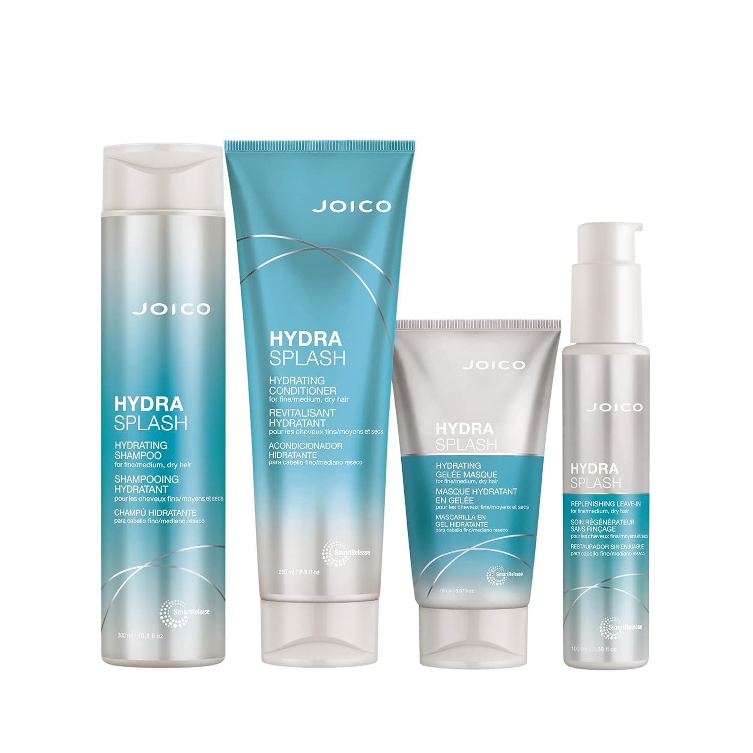 Joico Hydrasplash Hydrating Complete Regimen | Preserve Natural Moisture | For Fine Hair : Beauty & Personal Care