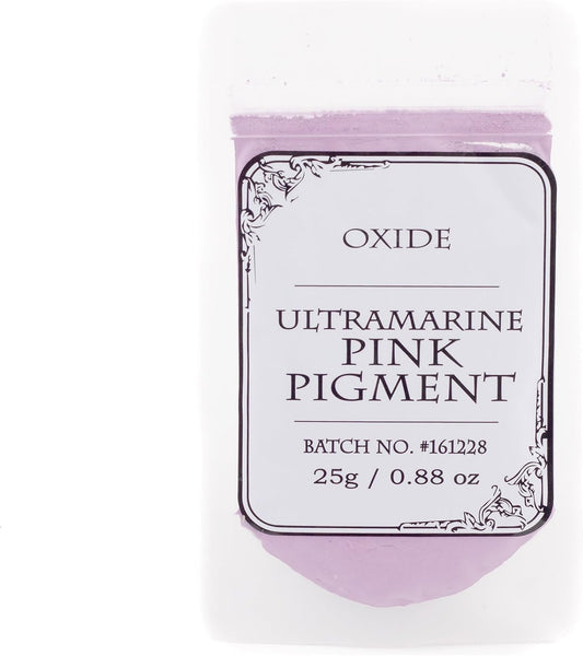 Mystic Moments | Ultramarine Pink Pigment Oxide Mineral Powder 50g Natural Vegan GMO Free