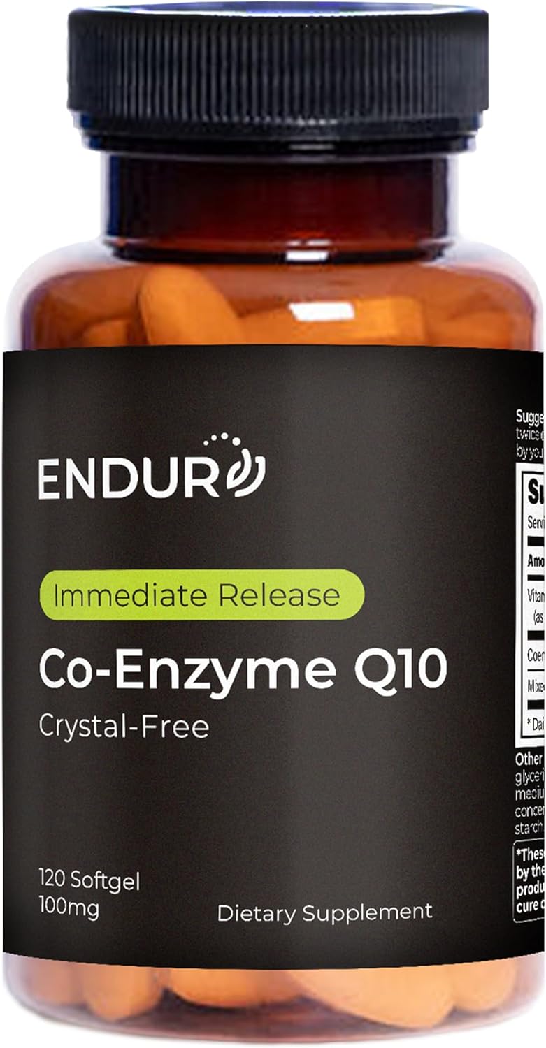 Co-Enzyme Q10 Crystal-Free (120 Softgels)