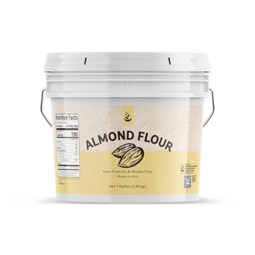 Pure Original Ingredients Almond Flour (1 Gallon), Extra Fine, Non-Gmo