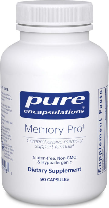 Pure Encapsulations Memory Pro | Comprehensive Memory Support Formula