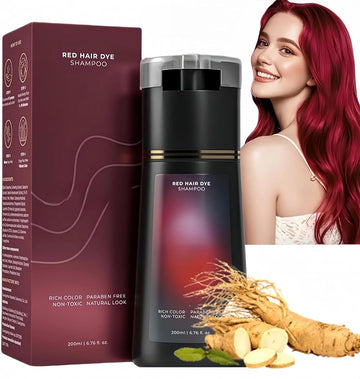 Polar Hair Dye Shampoo,Instant Dye Shampoo,Polar Hair Care,Color Shampoo For Gray Hair,3-In-1 Shampoo For Color Treated Hair,Natural Plant Hair Dye Shampoo,Permanent Hair Dye,Anti Grey Shampoo(Black)