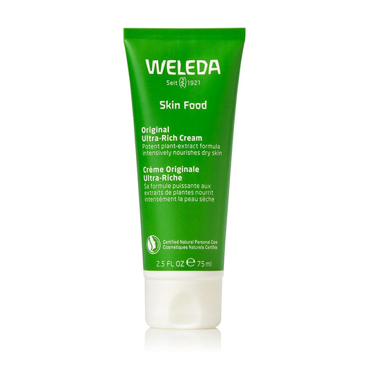 Weleda Skin Food Hydrating Duo, 2.5 Fluid Ounce Skin Food Original Body Cream Skin Food, 0.27 Fluid Ounce Skin Food Lip Butter, Plant Rich Moisturizer with Pansy, Chamomile and Calendula