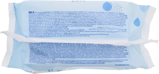 Huggies Pure Baby Wipes 72 Gentle Sensitive Skin Natural Alcohol Free (1)