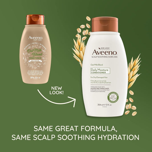 Ogx Aveeno Scalp Soothing Oat Milk Blend Conditioner , Fresh, 12 Fl Oz