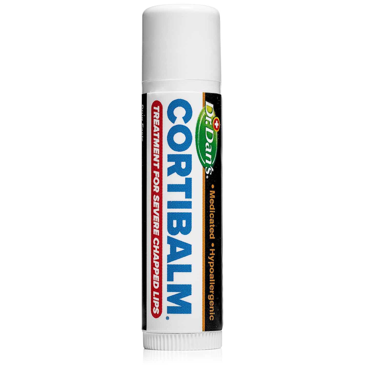 Dr. Dan's Cortibalm-6 Pack-for Dry Cracked Lips - Healing Lip Balm for Severely Chapped Lips - Designed for Men, Women and Children : Beauty & Personal Care