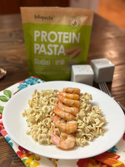 High Protein Pasta, 19G, Made With Lupin Flour & Sunflower Flour, 4G Net Carb, Gluten Free, Keto Pasta, Low Carb Pasta, Lupin Pasta By Lulupasta (Variety, Variety 4 Pack)