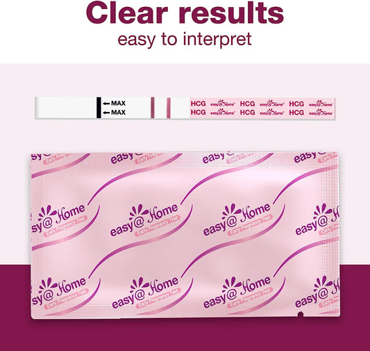Easy@Home 60 Pregnancy Tests + Premom Fertility Lubricant 2 Fl Oz