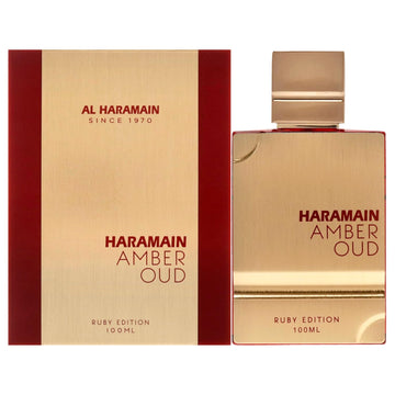 Al Haramain Amber Oud Ruby Edition Eau De Parfum Spray For Unisex, 6.7 Ounce