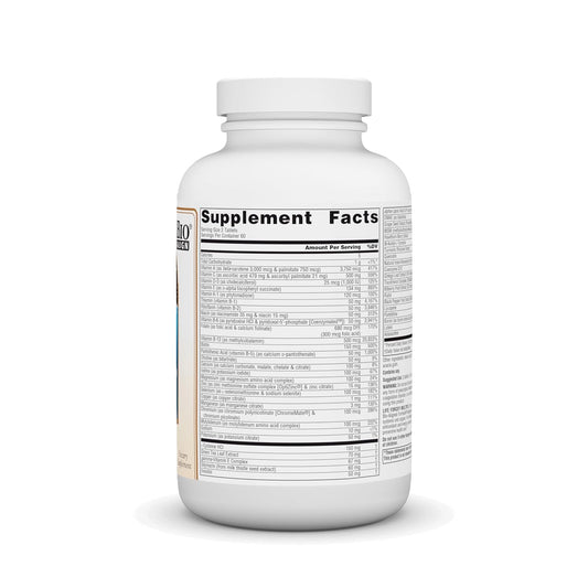 Source Naturals Life Force Multiple Iron Free Daily Multivitamin High Potency Essential Vitamins, Minerals, Antioxidants & Nutrients - Energy & Immune Boost - 120 Tablets