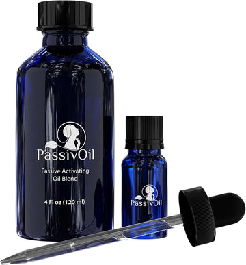 NaturalSlim PassivOil Essential Oil Drops - Aromatherapy Blends of Lavender Oil, Frankincense Oil, Ylang-Ylang Oil with Coconut Oil Base - Relaxation & Sleep Essential Oils for Diffuser - 120 ml