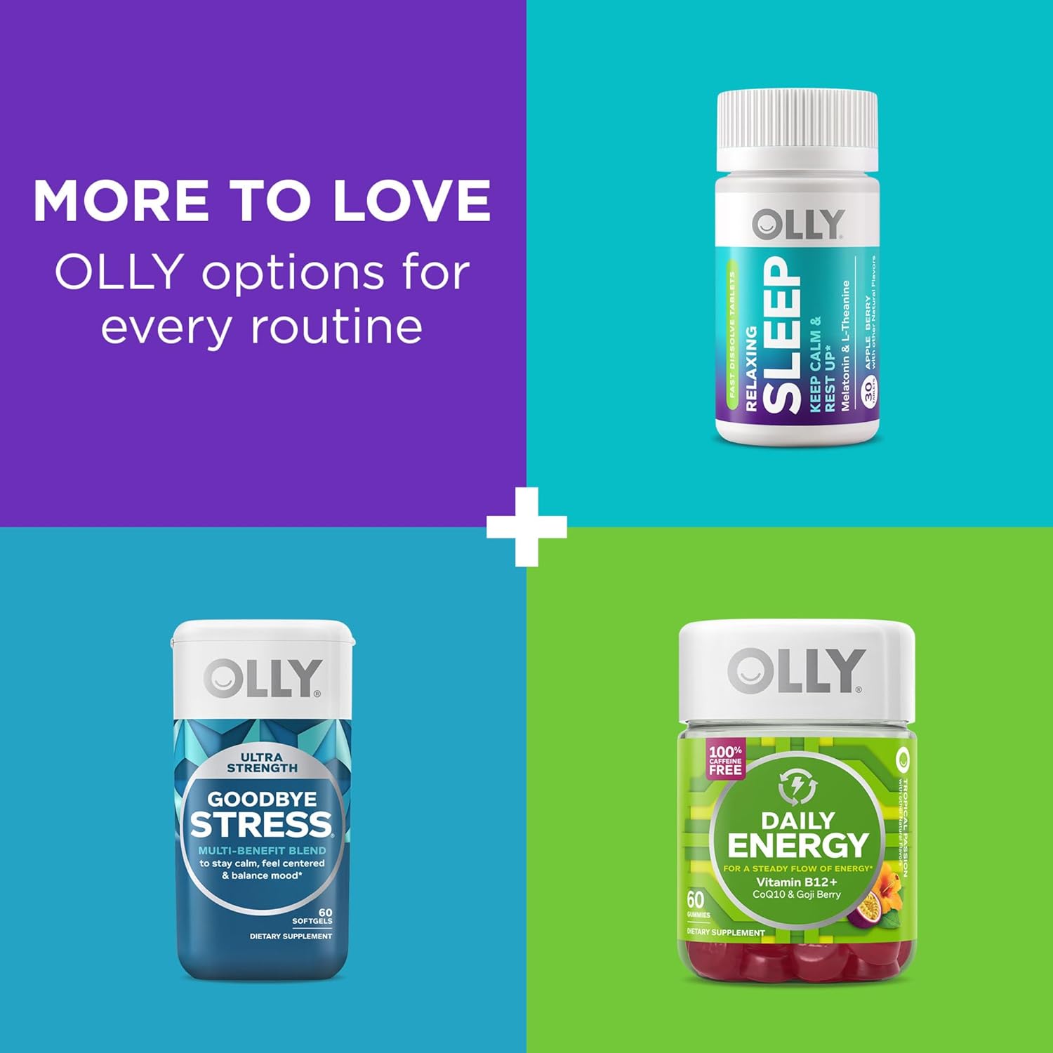 OLLY Extra Strength Sleep Fast Dissolve Tablets, 5mg Melatonin, Vegan, Strawberry - 30ct : Health & Household