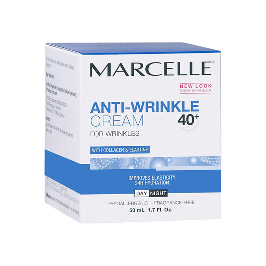 Marcelle Anti-Wrinkle Cream, Ages 50+, 1.7 Ounces