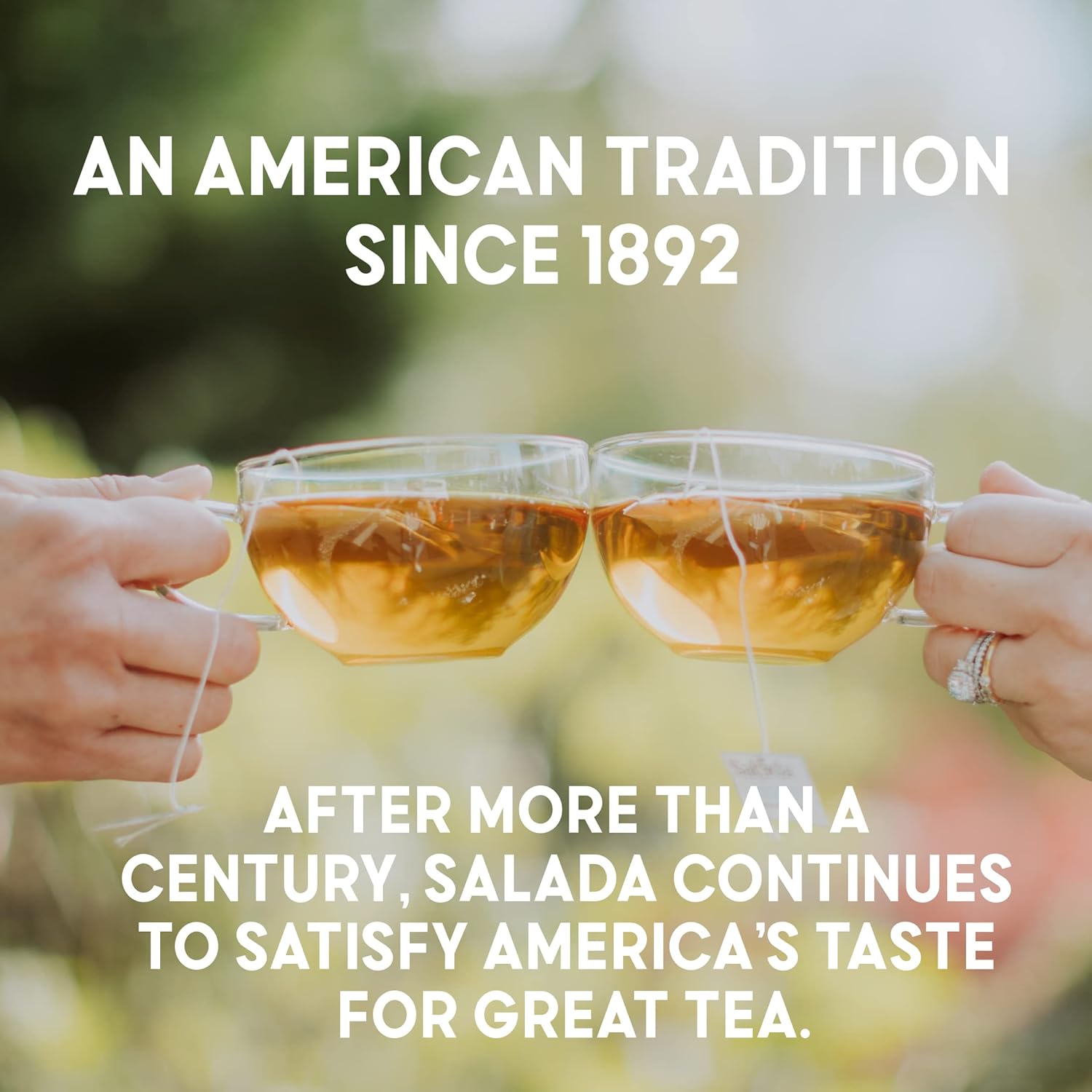 Salada Green Tea Decaffeinated With 40 Individually Wrapped Tea Bags Contains Caffeine Brew Hot Flavored Rich In Antioxidants Zero Calories