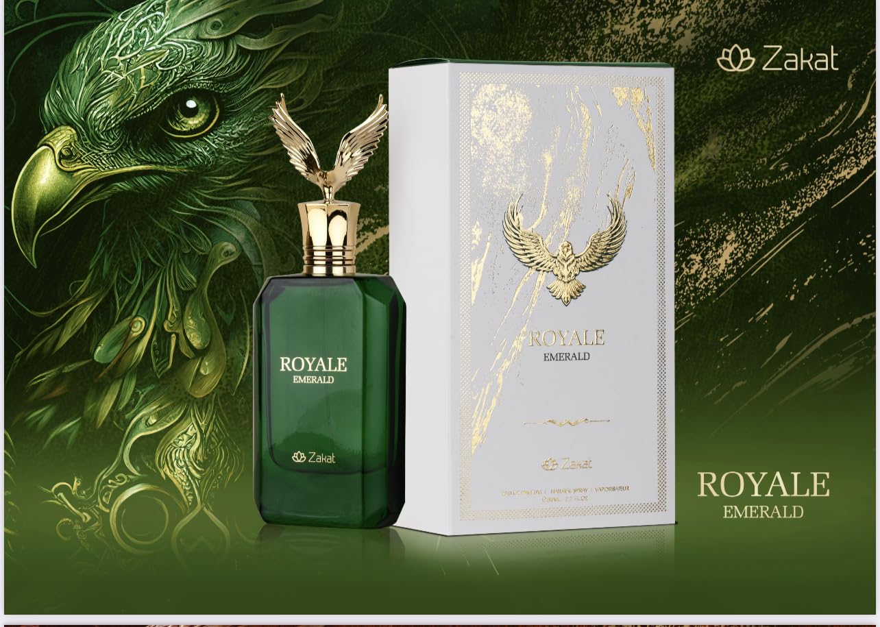 Zakat Perfumes Royal Collection Unisex Edp - Eau De Parfum 80Ml(2.7 Oz) (Emerald) : Beauty & Personal Care