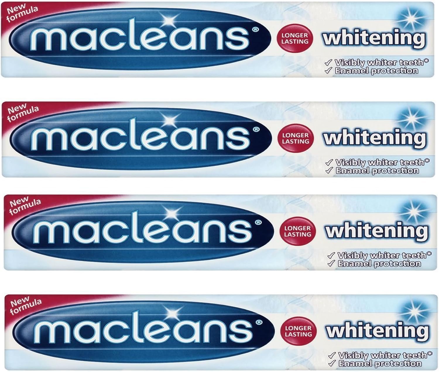 Macleans Whitening Toothpaste (4 Pack)