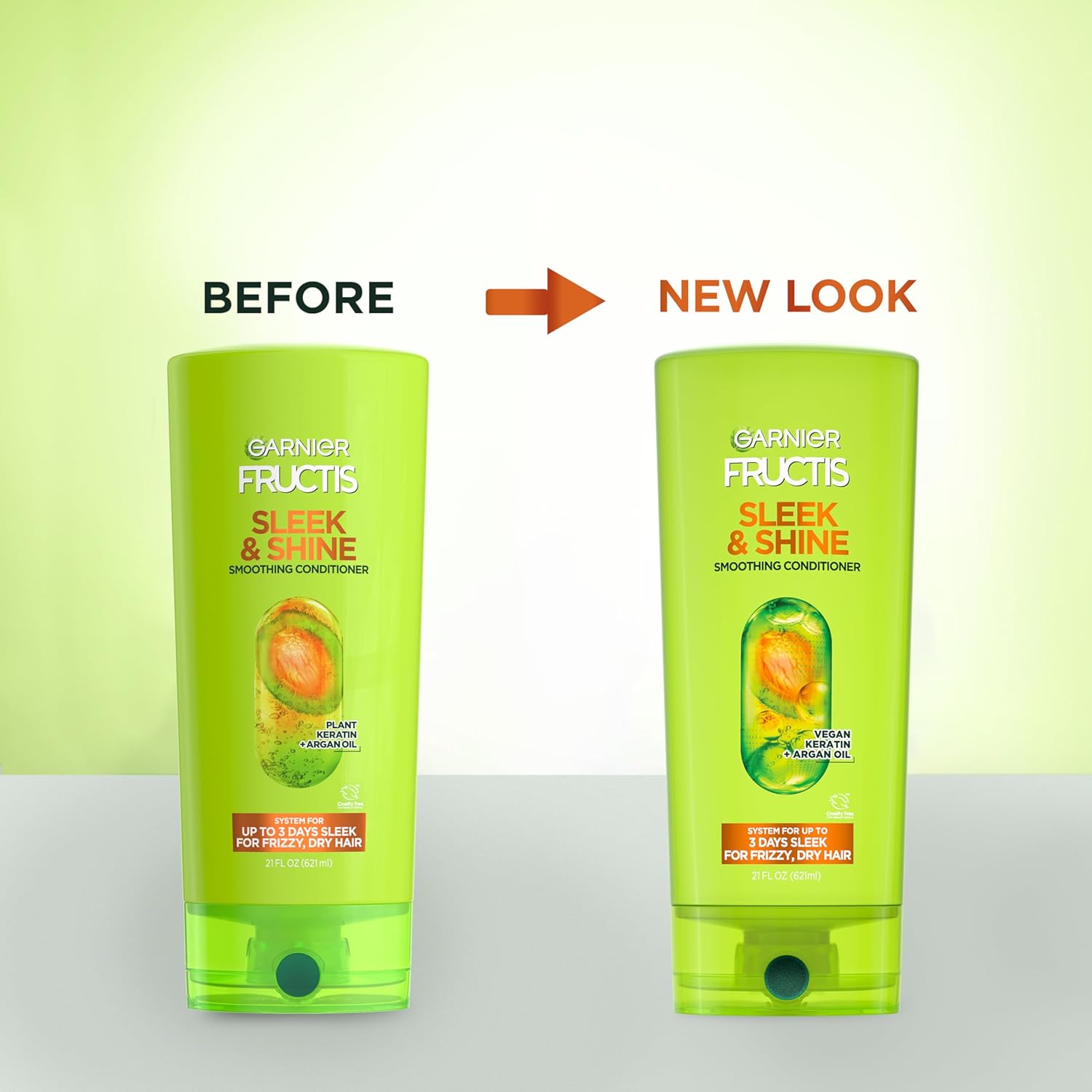 Garnier Fructis Sleek And Shine Conditioner For Frizzy Hair, 33.8 Ounce Bottle : Beauty & Personal Care